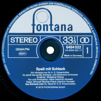 W.H.D. Pulvermüller : Spaß Mit Schleck (LP)