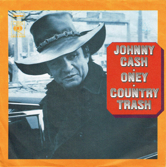 Johnny Cash : Oney / Country Trash (7", Single)