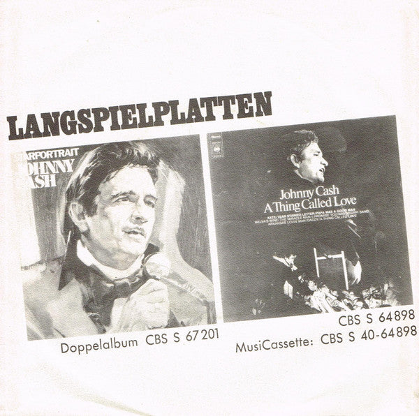 Johnny Cash : Oney / Country Trash (7", Single)