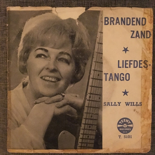 Sally Wills : Brandend Zand (7", Single)