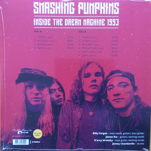 The Smashing Pumpkins : Inside The Dream Machine 1993 (LP, Unofficial, 180)