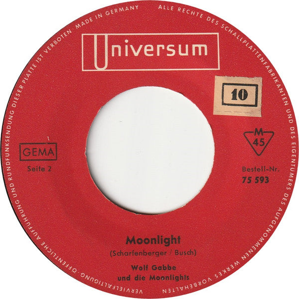 Das River-Duett, Orchester Wolf Gabbe Und Die Moonlights : Banjo-Boy / Moonlight (7", Mono)
