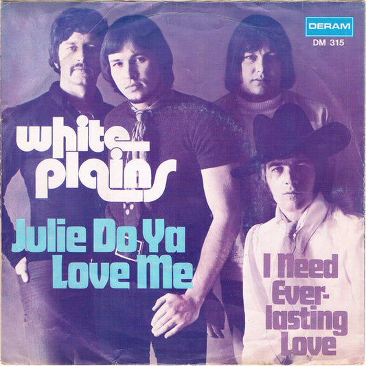 White Plains : Julie Do Ya Love Me (7", Single)