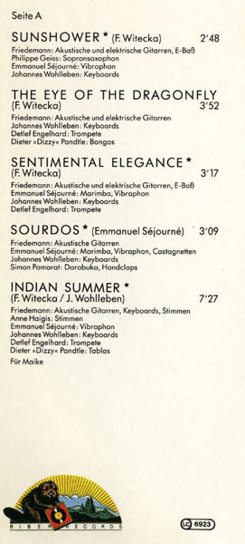 Friedemann : Indian Summer (LP, Album)