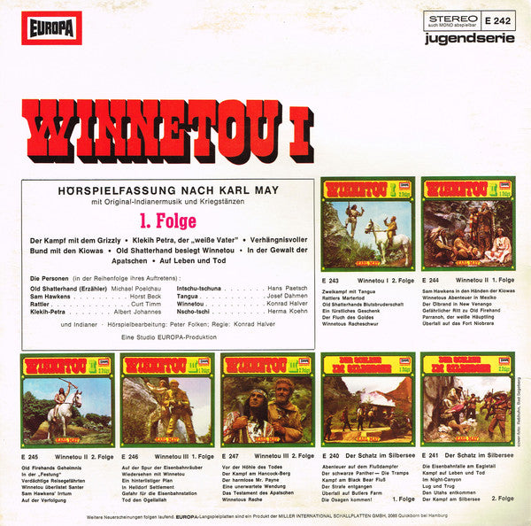 Karl May : Winnetou I 1. Folge (LP)