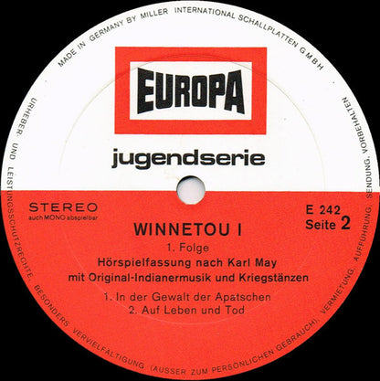 Karl May : Winnetou I 1. Folge (LP)