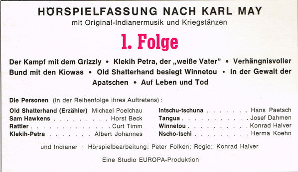 Karl May : Winnetou I 1. Folge (LP)