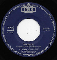 Caterina Valente : Till / Personalità (7", Single)
