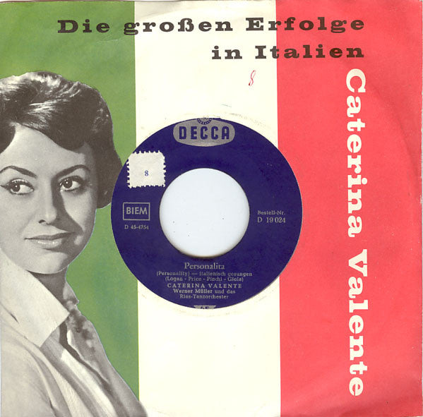 Caterina Valente : Till / Personalità (7", Single)
