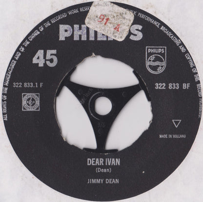 Jimmy Dean : Dear Ivan (7", Single)