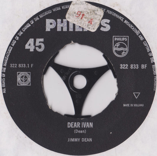 Jimmy Dean : Dear Ivan (7", Single)