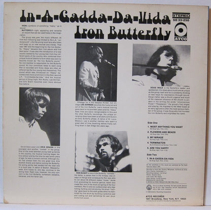 Iron Butterfly : In-A-Gadda-Da-Vida (LP, Album, RP)