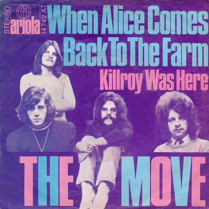 The Move : When Alice Comes Back To The Farm (7", Single)