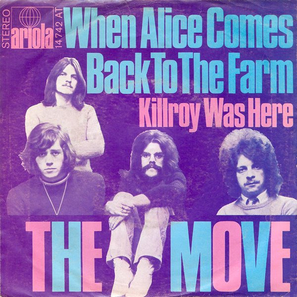 The Move : When Alice Comes Back To The Farm (7", Single)