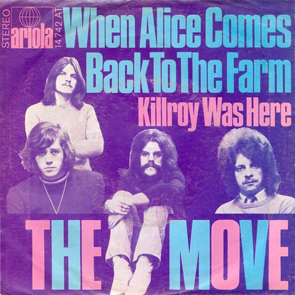 The Move : When Alice Comes Back To The Farm (7", Single)