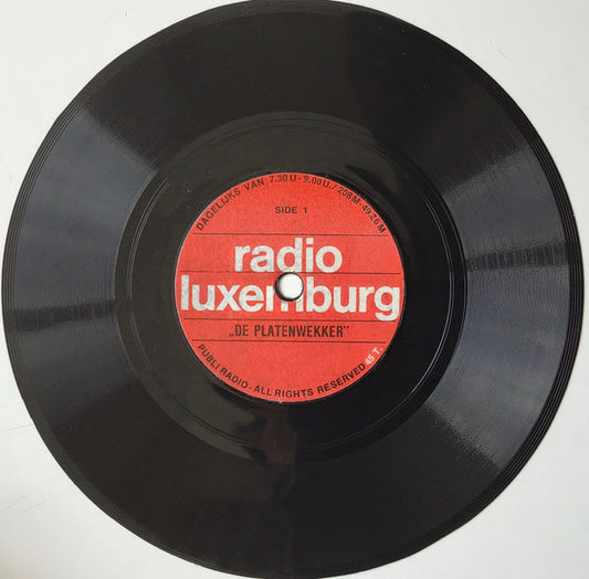 Unknown Artist : Radio Luxemburg. De Platenwekker (Flexi, 7")