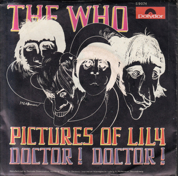 The Who : Pictures Of Lily / Doctor! Doctor! (7", Single, Mono)