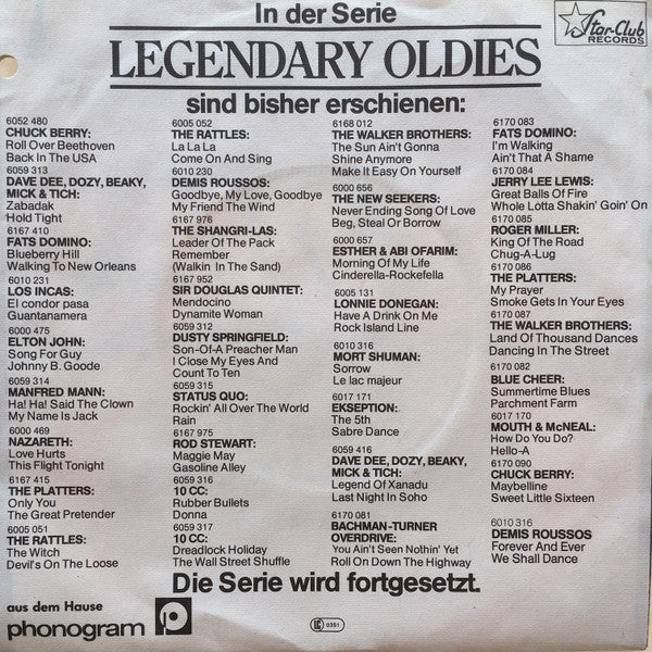 The Walker Brothers : Land Of Thousand Dances / Dancing In The Street (7", Single)