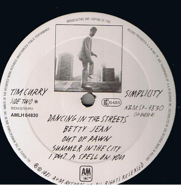 Tim Curry : Simplicity (LP, Album)
