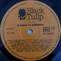 Various : 20 Songs To Remember (LP, Comp)