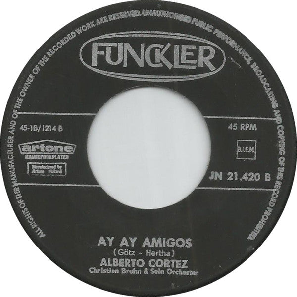 Alberto Cortez : Ein Traum Wird Wahr (7", Single)