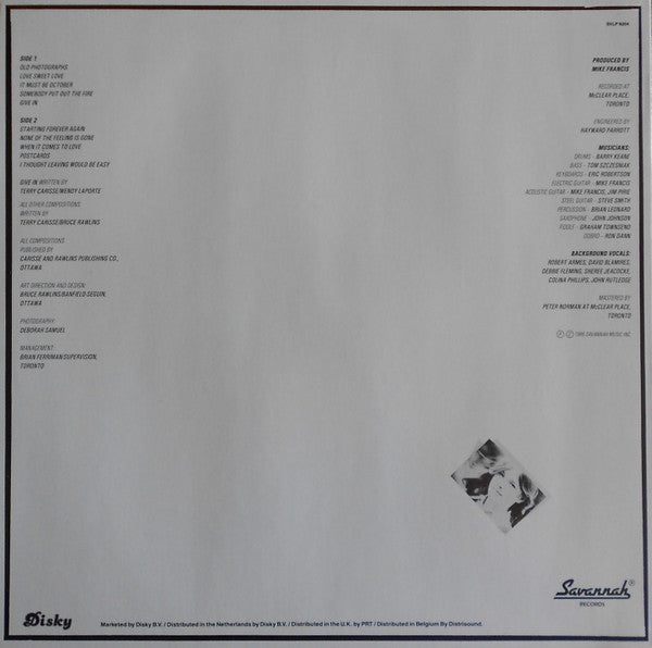 Terry Carisse : None Of The Feeling Is Gone (LP)