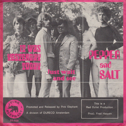 Pepper & Salt : It Was Yesterday Today (7", Single, Mono)