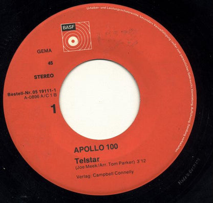 Apollo 100 : Telstar (7", Single)