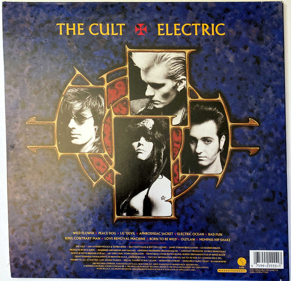 The Cult : Electric (LP, Album, Gat)