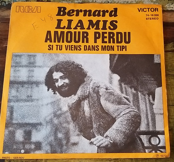 Bernard Liamis : Amour Perdu (7", Promo)