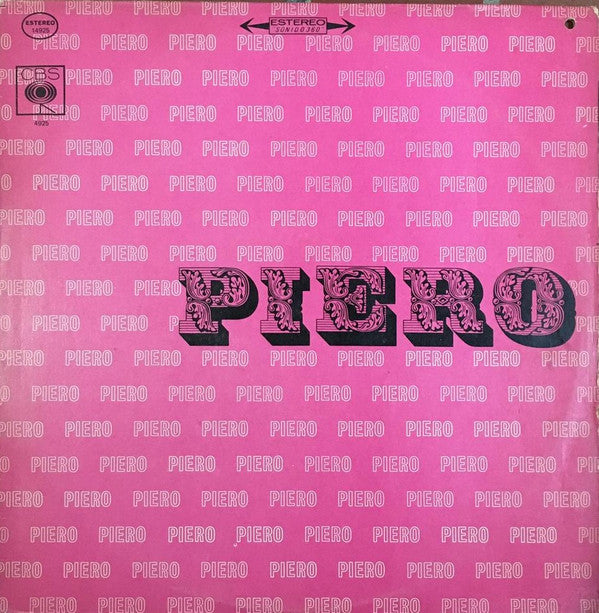 Piero (7) Con Jorge López Ruiz Y Su Orquesta : Piero (LP, Album)