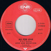 Love And Devotion : All For Love (7", Single)