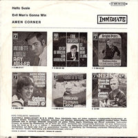 Amen Corner : Hello Susie / Evil Man's Gonna Win (7", Single)