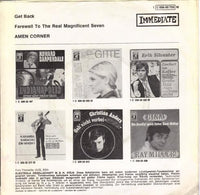 Amen Corner : Get Back (7", Single, Mono)