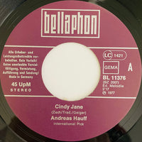 Andreas Hauff : Cindy Jane  (7", Single)