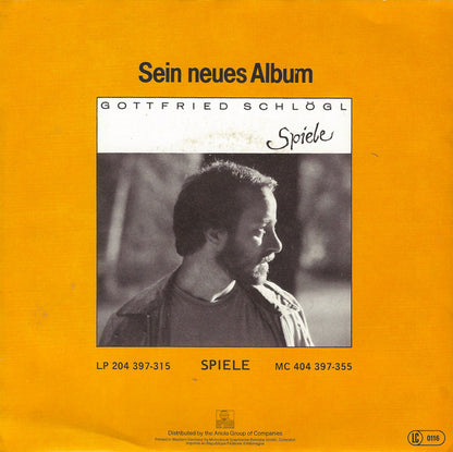 Gottfried Schlögl : Manchmal... (7", Single, Promo)