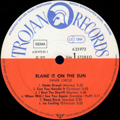 Inner Circle : Blame It On The Sun (LP, Album)