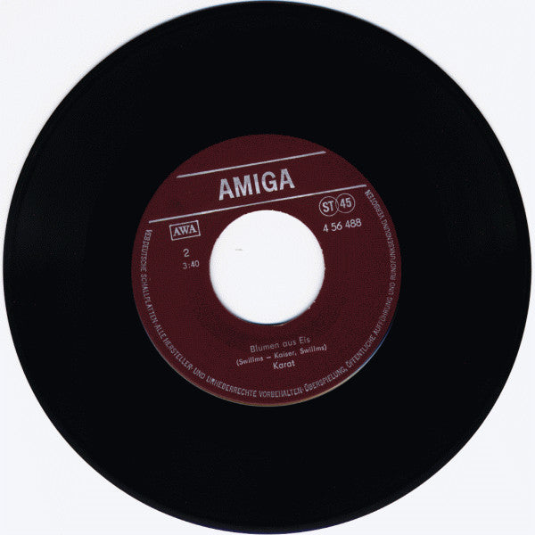 Karat : Der Blaue Planet / Blumen Aus Eis (7", Single, Red)