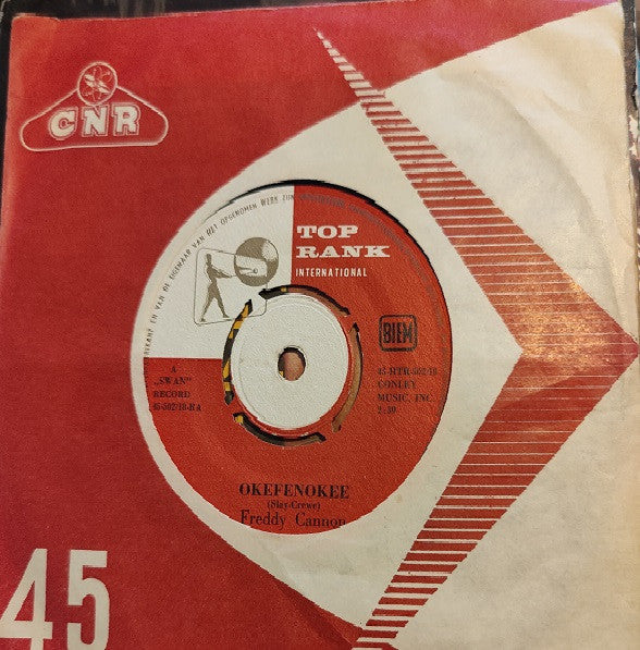 Freddy Cannon : Tellahassee Lassie / Okefenokee (7", Pus)