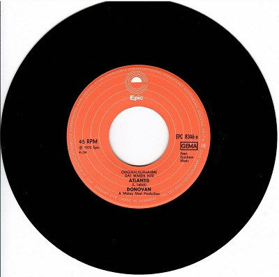 Donovan : Atlantis / There Is A Mountain (7", Single)