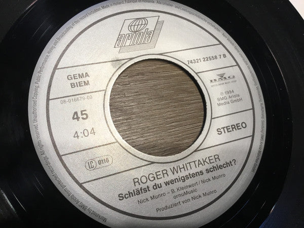 Roger Whittaker : Es Soll So Bleiben (7", Single)