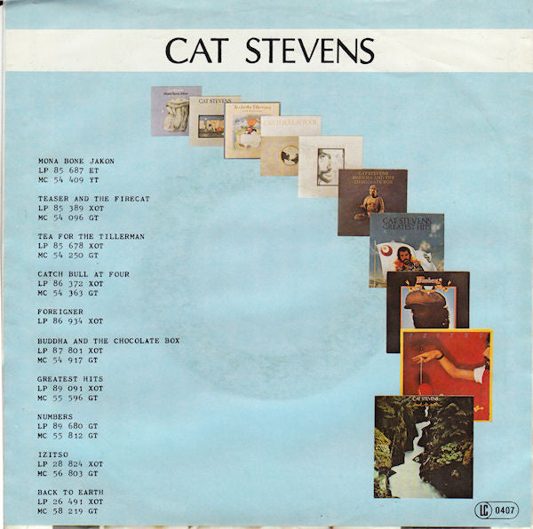 Cat Stevens : New York Times / Nascimento (7", Single)