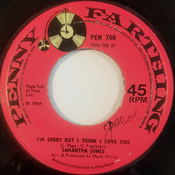 Samantha Jones : Do I Still Figure In Your Life (7", Single)