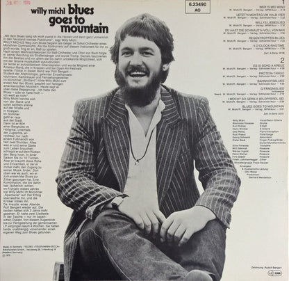 Willy Michl : Blues Goes To Mountain (Wer Is Mei Wind)  (LP, Album, RE)