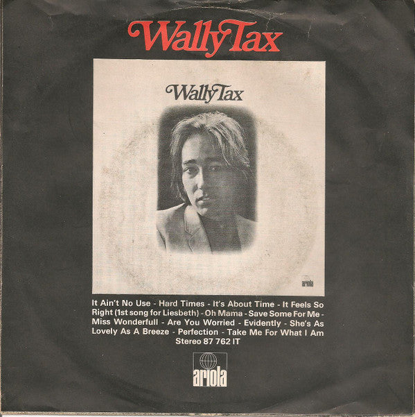 Wally Tax : Bridges Are Burning (7", Single)