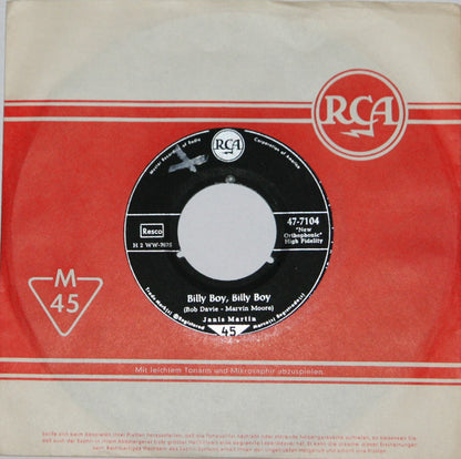 Janis Martin (2) : Billy Boy, Billy Boy (7", Single)