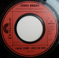 James Brown : Reality (7", Single)