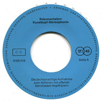Unknown Artist : Kunstkopf-Stereofonie / Dummy Head Stereo  (7")