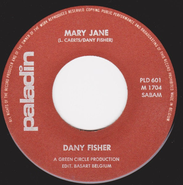 Danny Fisher (2) : Mary Jane (7", Single)