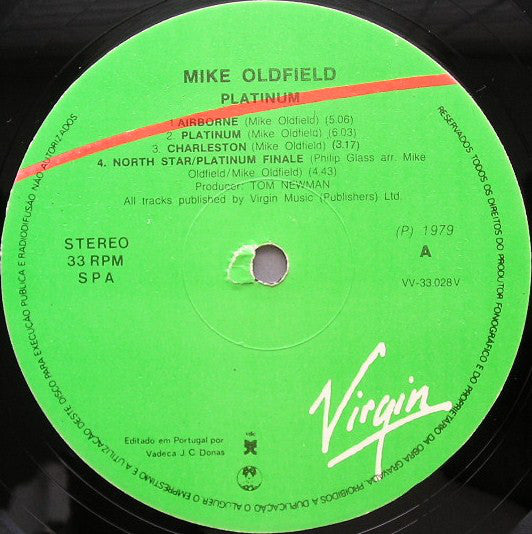 Mike Oldfield : Platinum (LP, Album)
